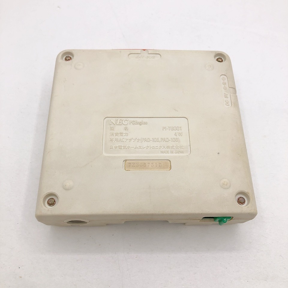 NEC PC Engine Console only PI-TG001 NTSC-J Made in Japan Tested