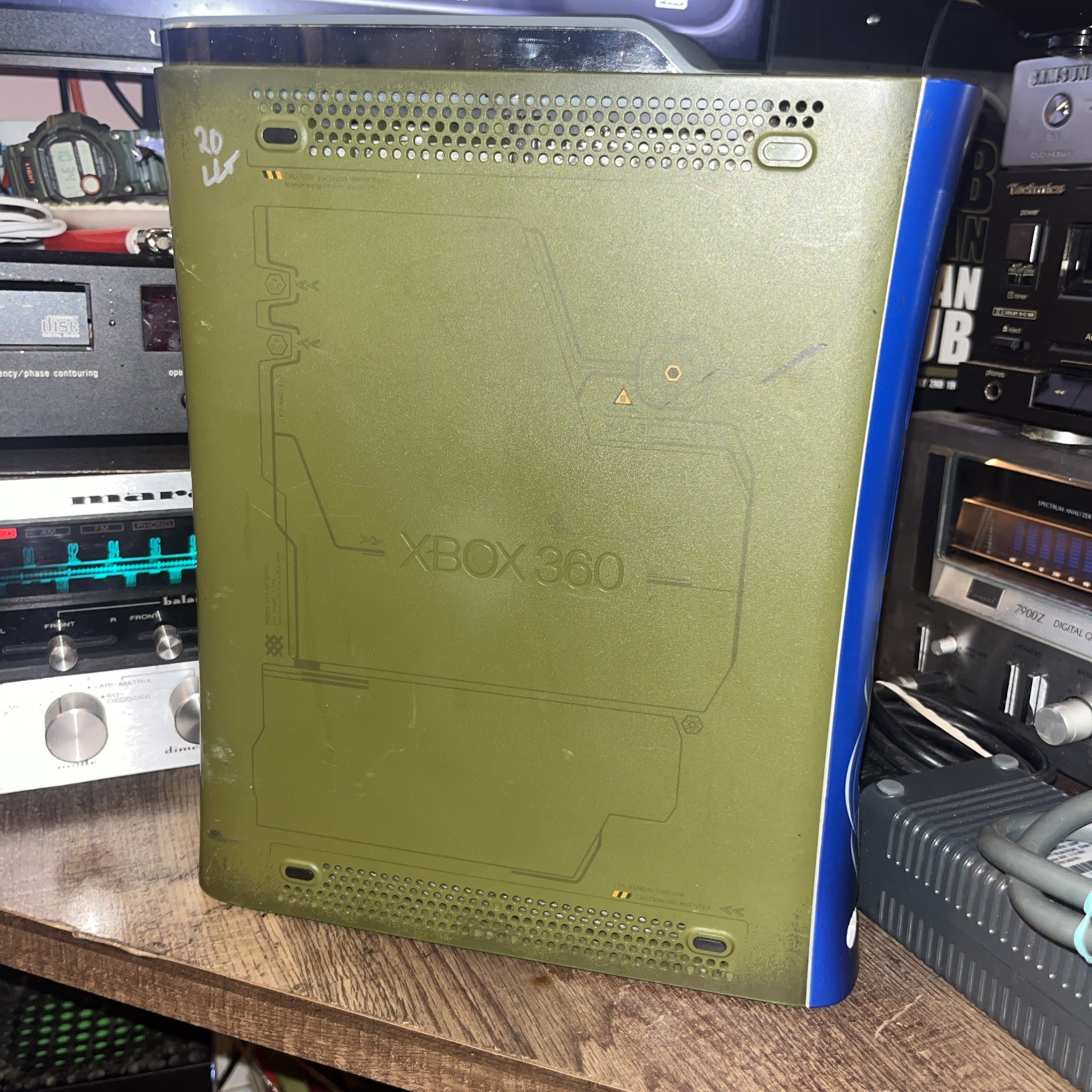 Halo 3 Special Edition Xbox 360 Console W/OEM Cords & 1 Controller All Tested