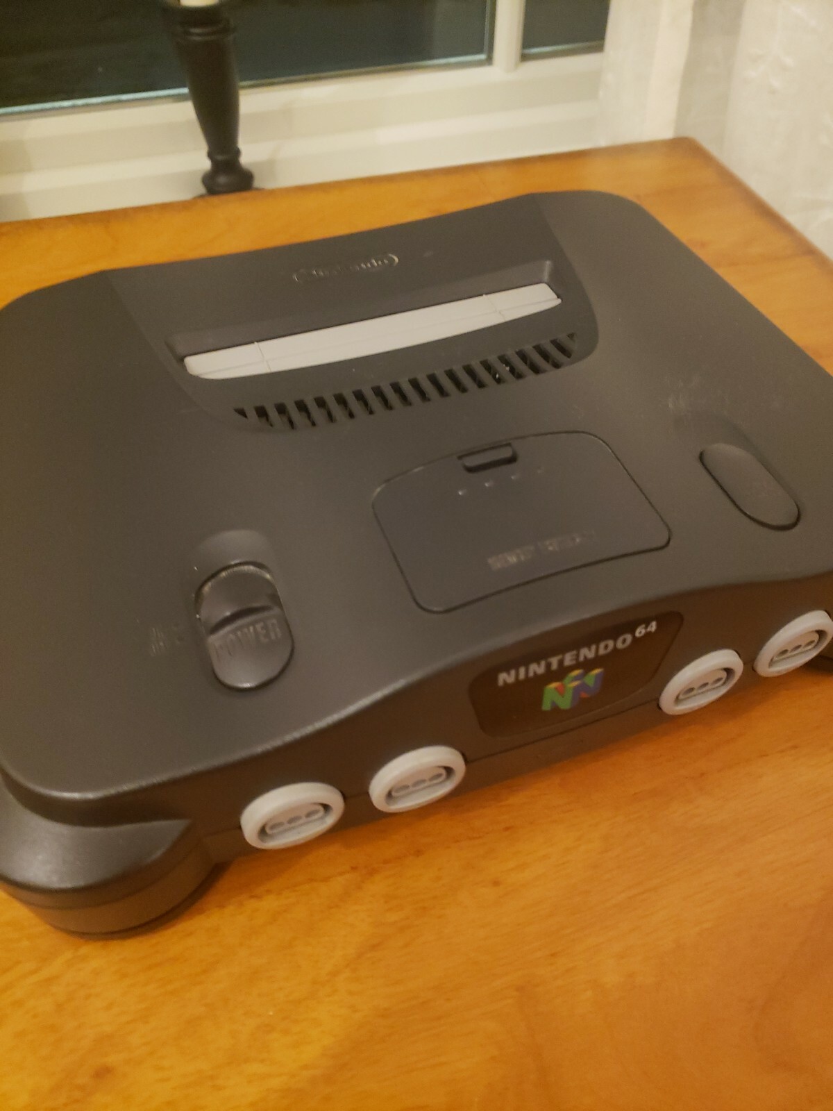 N64 Nintendo 64 Console 4 Controllers with OEM Memory Expansion Cables Genuine