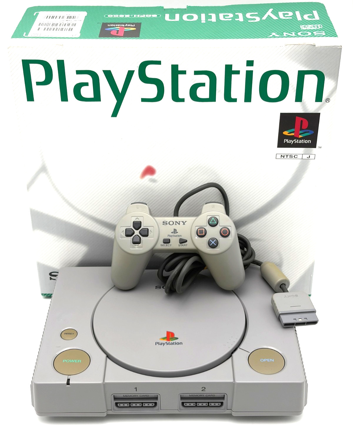 Sony Playstation 1 SCPH-5500 Console Boxed PS1 Japanese Region Lock Working