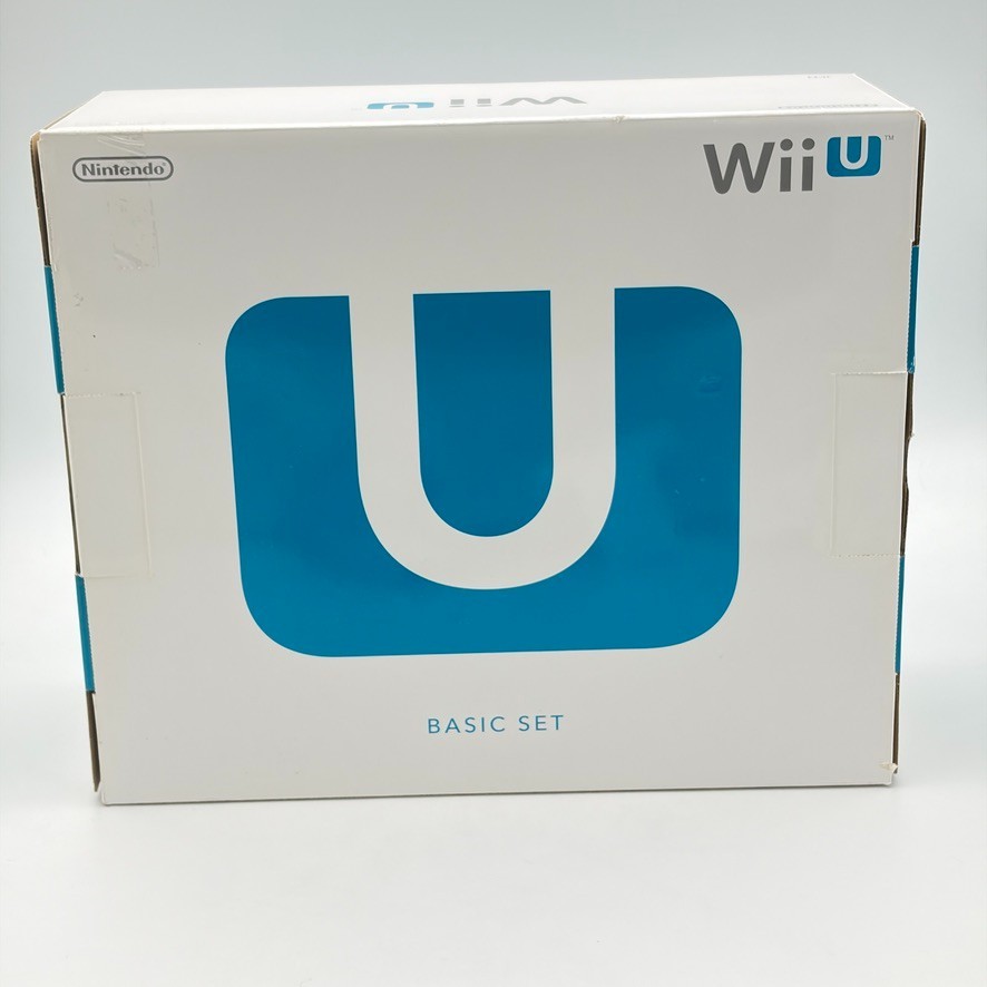 Nintendo Wii U Console White BASIC SET 8GB USED Japanese NTSC-J Region Lock READ