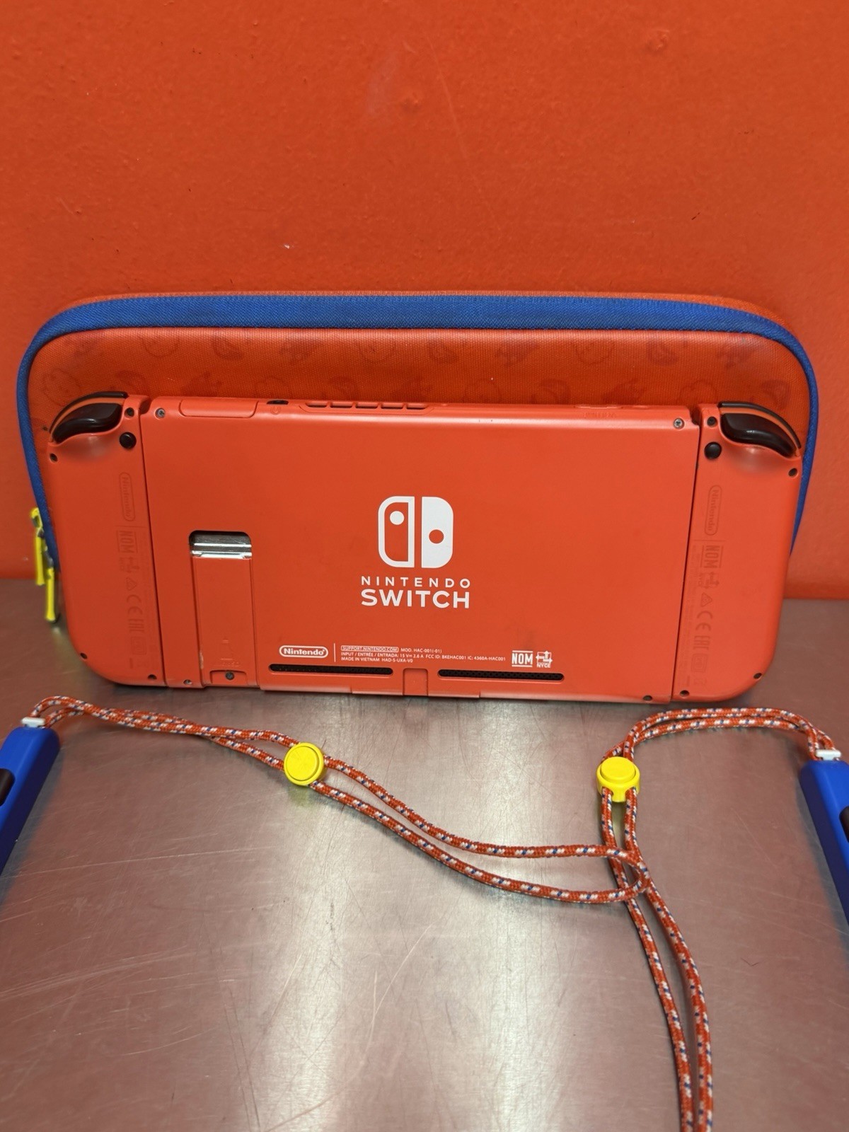 Nintendo Switch Super Mario Odyssey Edition (with Red Joy-Cons) Red Console