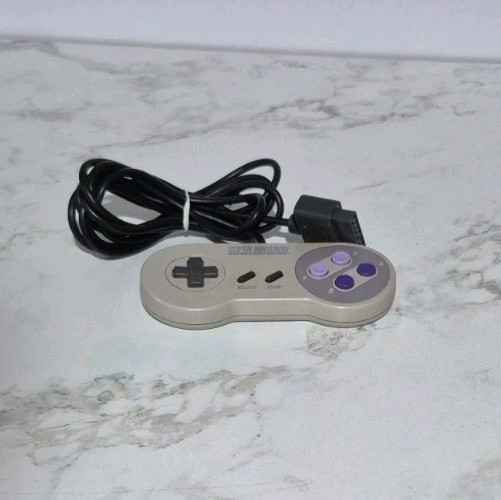 Super Nintendo Console With 1 Controller And Cords Tested Works SNES SNES-001