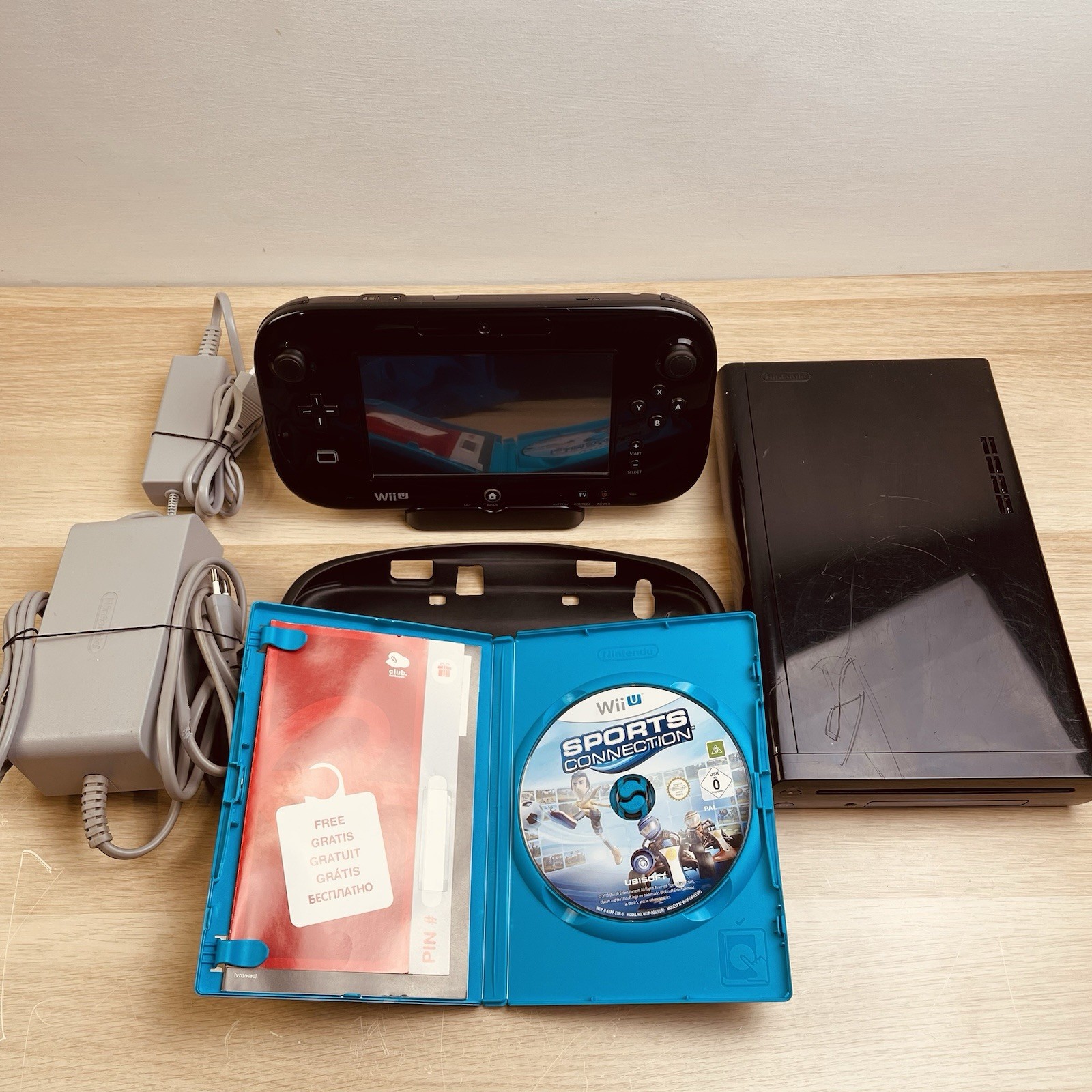 Nintendo Wii U Original Console Working With Sports Game