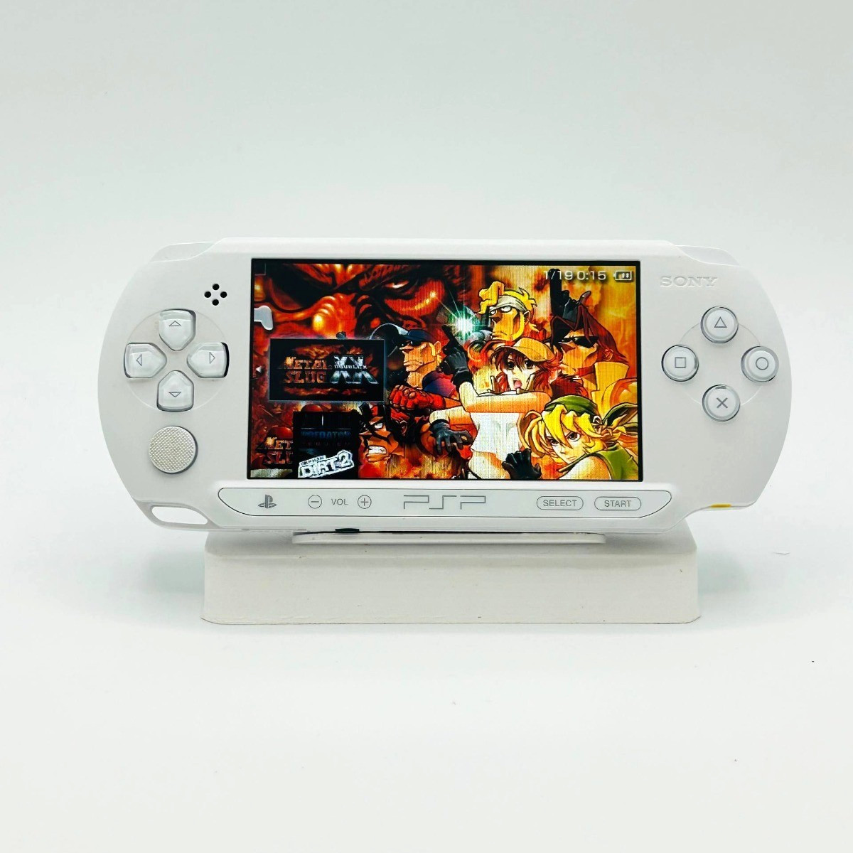 Sony PSP Street E-1004 Custom White Handheld Console Head