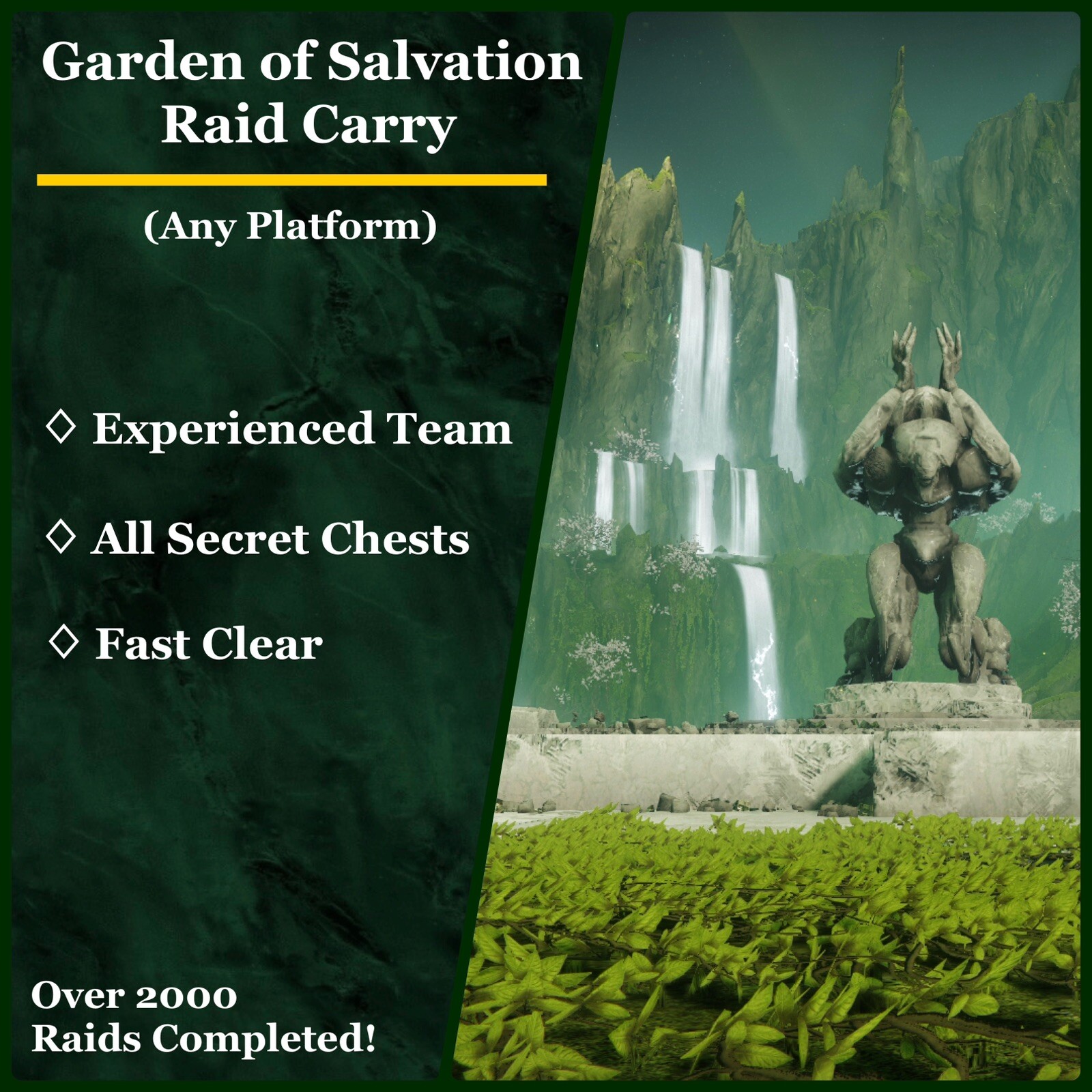 Garden of Salvation — Carry (Any Platform)