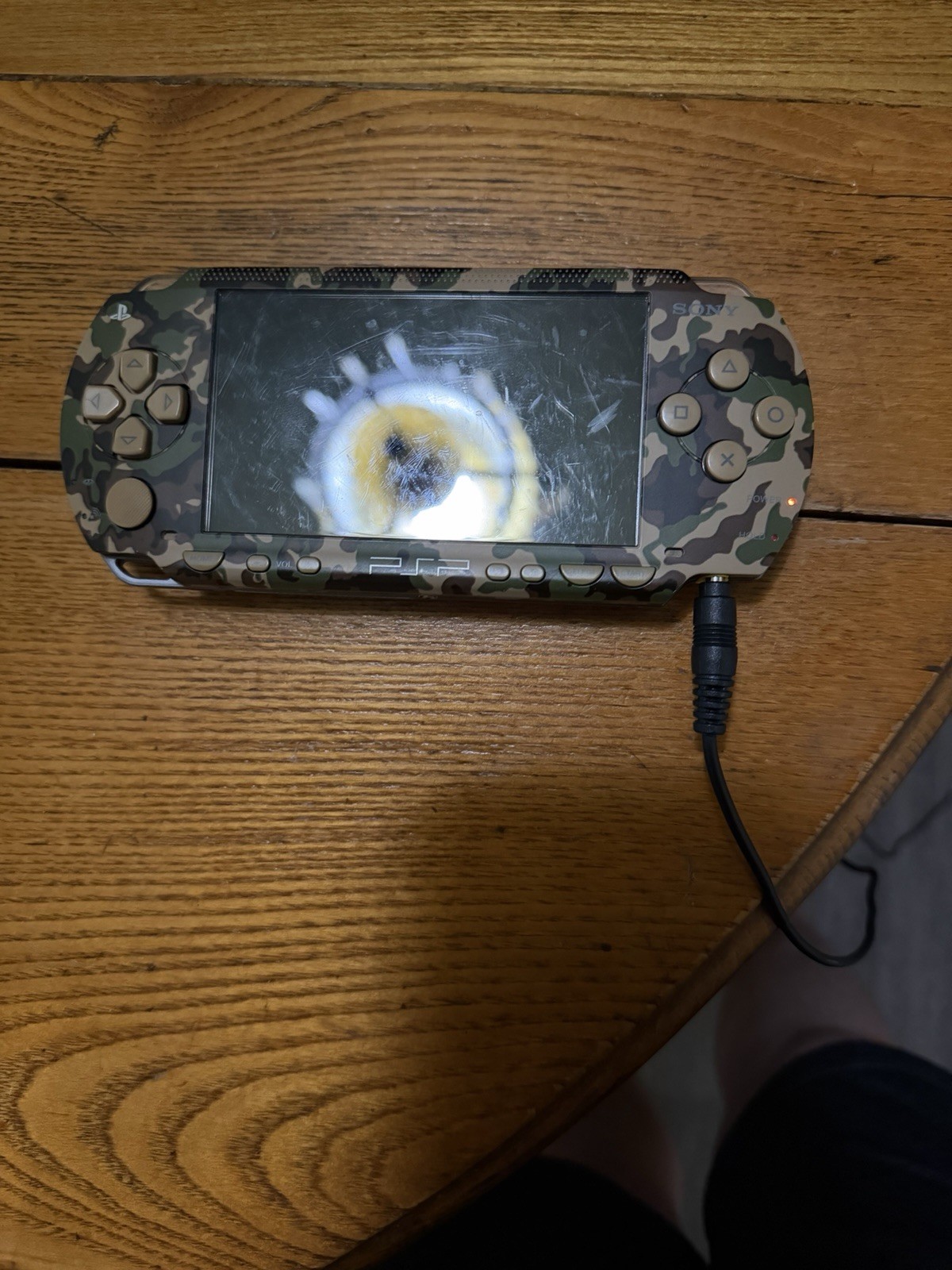 Sony PSP 1000 Camouflage metal gear