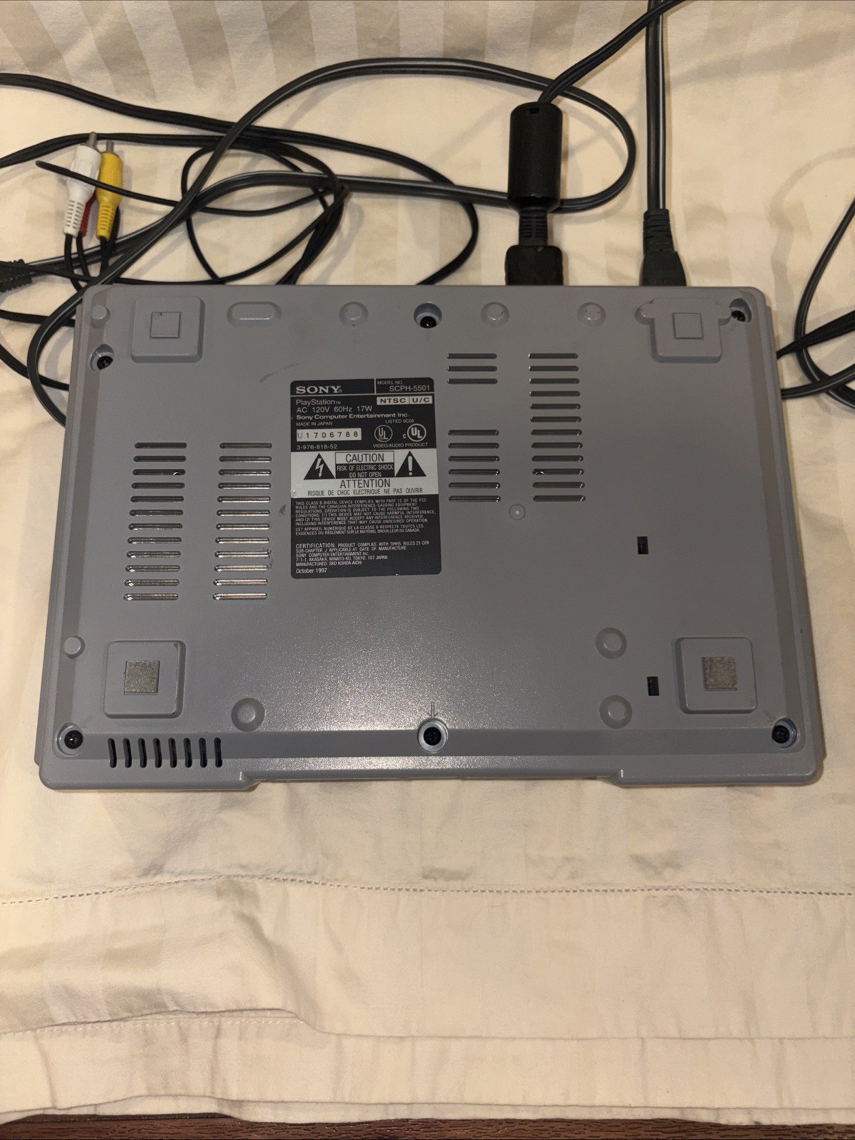 PS1 Console PlayStation 1 PS SCPH-5501