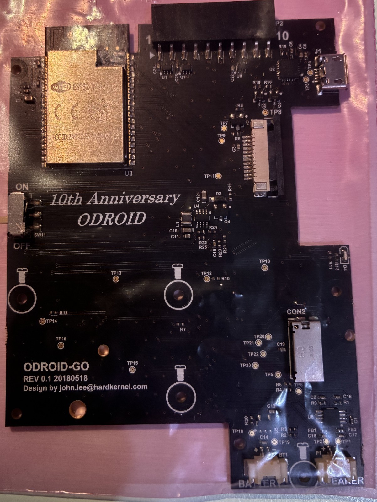 Odroid GO Handheld 10th Anniversary Edition – New