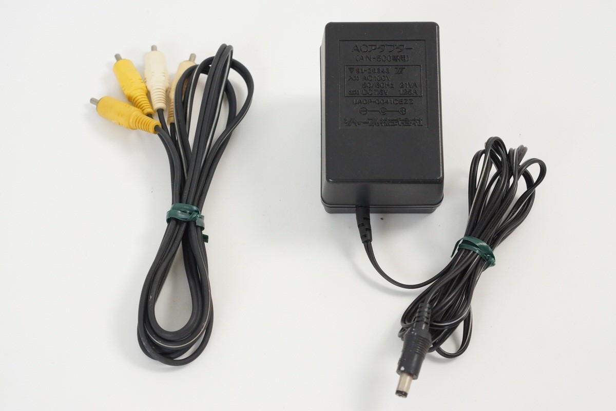 TWIN FAMICOM Console Boxed SHARP AN-500B Tested System New Rubber belt 739439