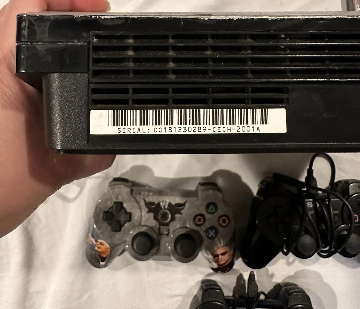 Sony PS3 Slim Console CECH-2001A With Remotes