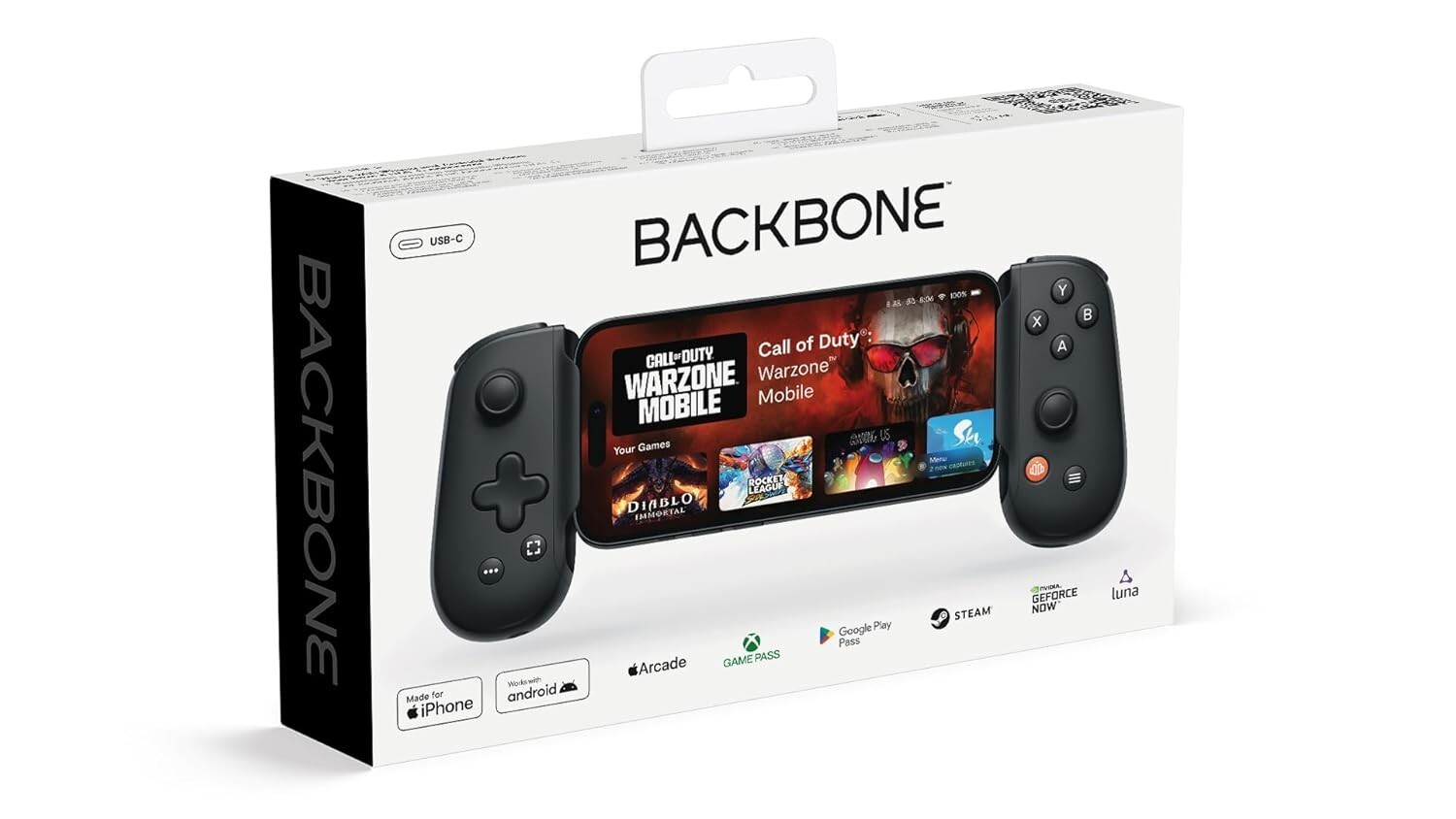 Backbone One (USB-C) Mobile 2nd Gen Gaming Controller for Android & iPhone 15&up