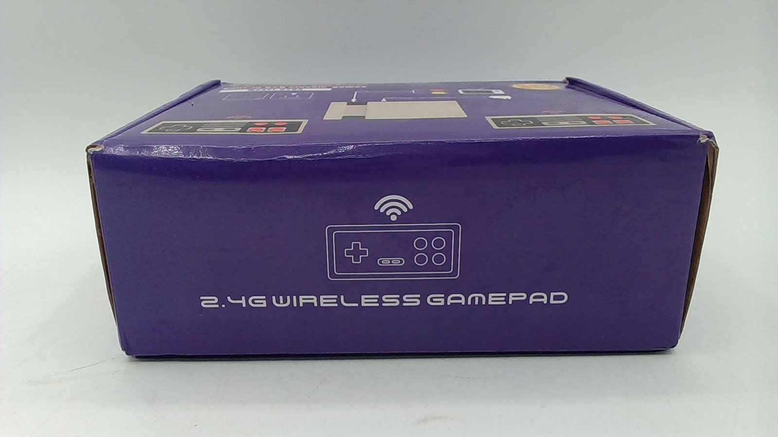 Purple Wireless Entertainment System, 2.4G Wireless Gamepad
