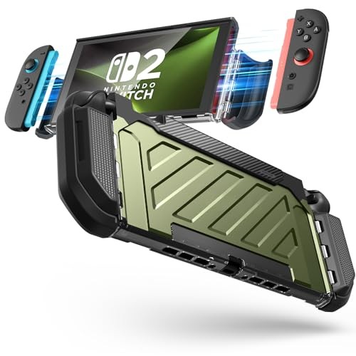 SUPCASE Nintendo Switch 2 Case 2025 [Military-Grade Protection] [Compatible with