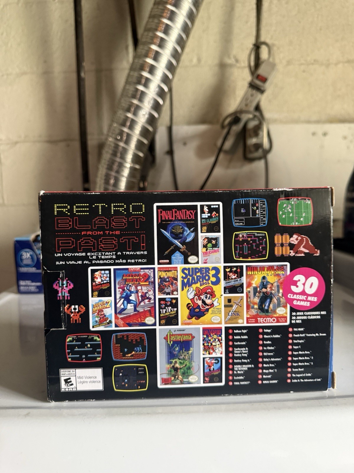 Nintendo Classic Edition NES Mini Box and manual only! No Console.