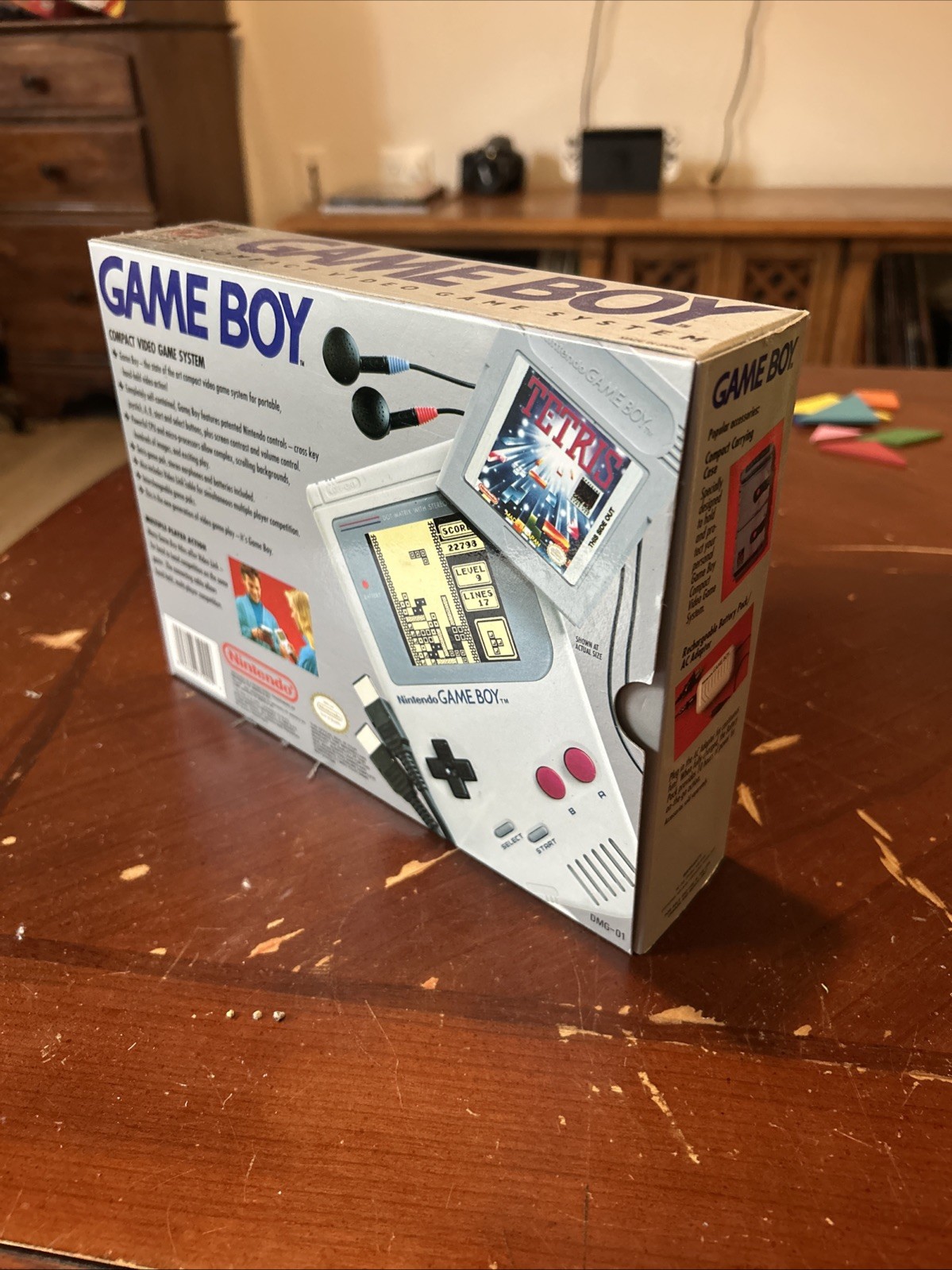 Nintendo Game Boy Launch Edition Handheld System – Gray