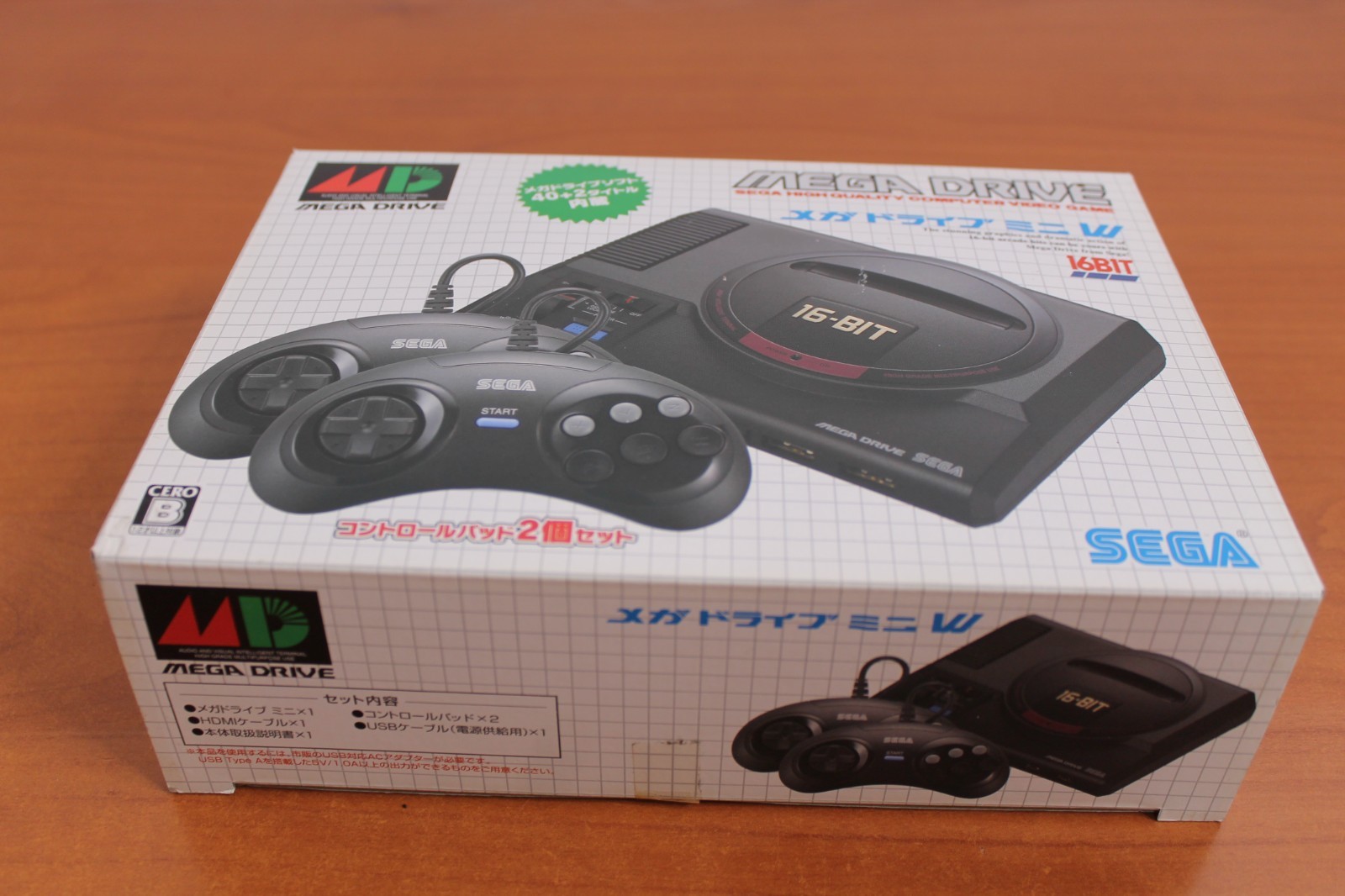SEGA MEGADRIVE MINI JAP boxed