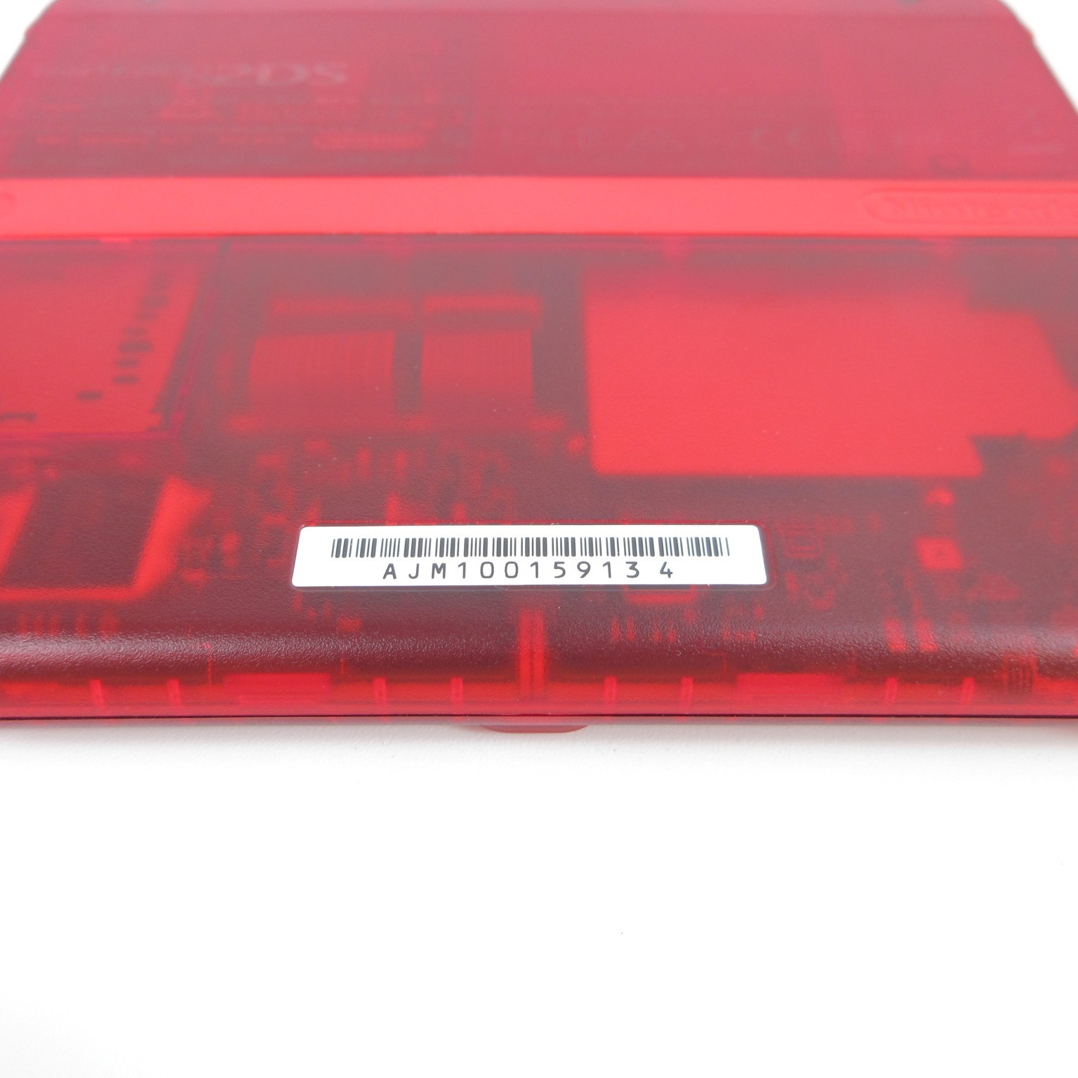 【Mint】Nintendo 2DS Pokemon Clear Red Console Japanese Edition #DEN1115/02