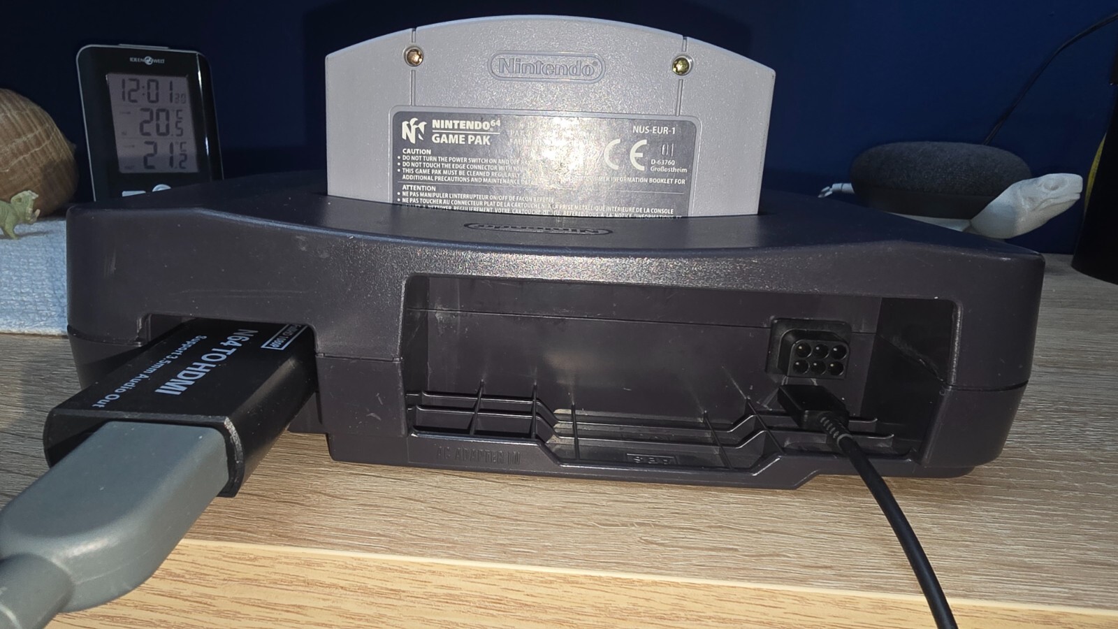 Nintendo 64 Console USB C Blueretro HDMI adapter 8bitdo N64 controller and more
