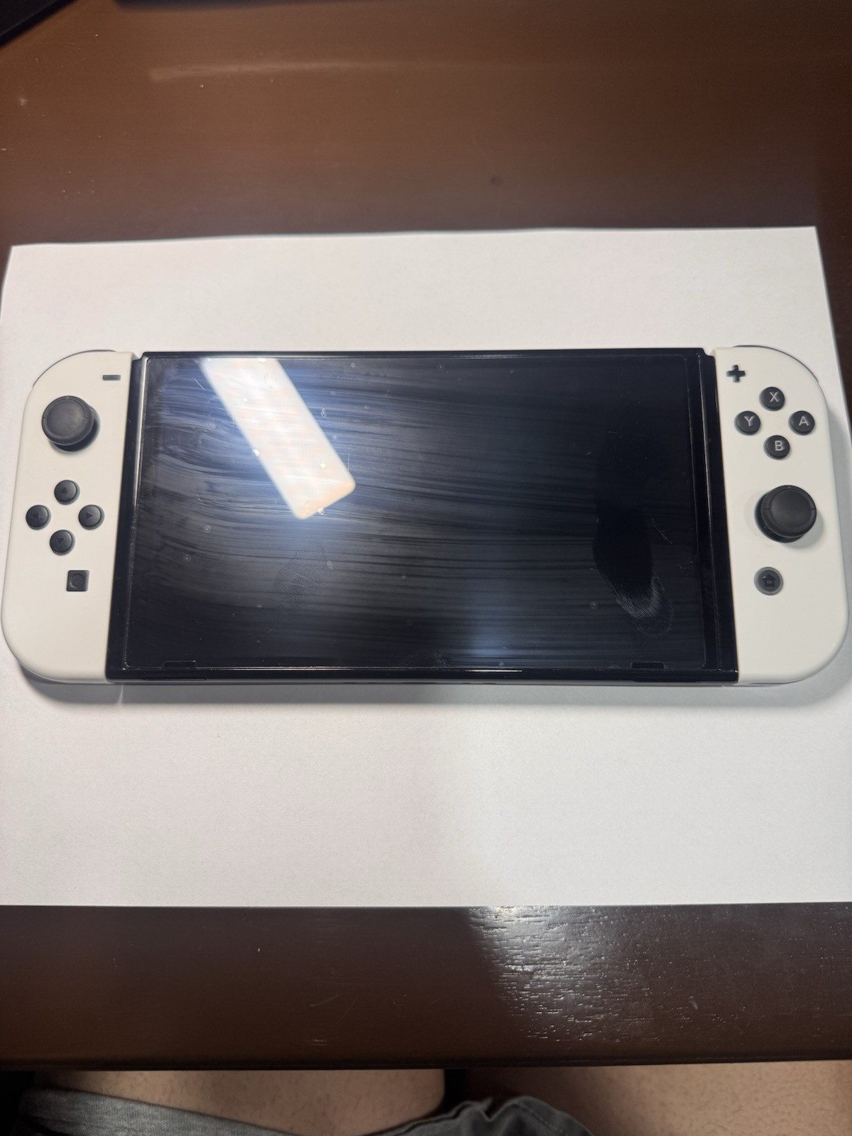 Nintendo Switch OLED 64GB Console w/ White Joy-Con, Wi-Fi, USB-C, 720p HEG-001