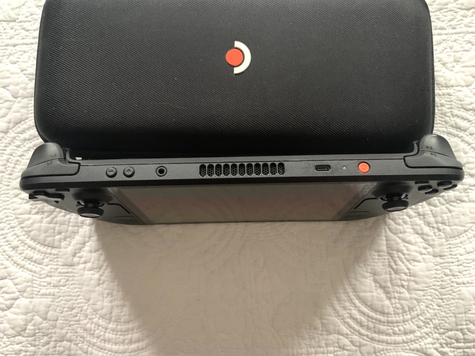 Valve Steam Deck OLED 512GB Black + Valve Dock, Charger and Case – Excellent!