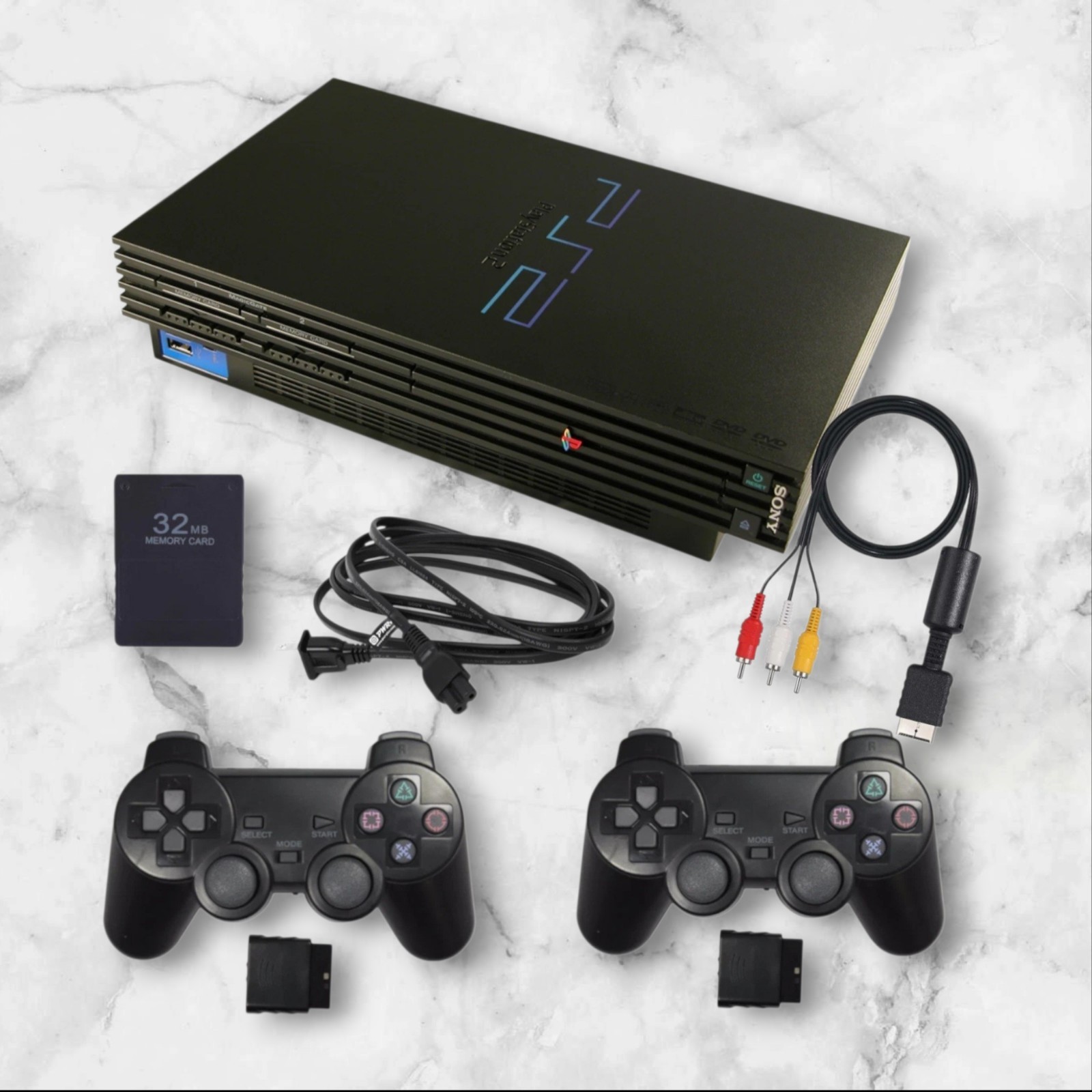 PlayStation 2 Gaming System Bundle Console with all accessories