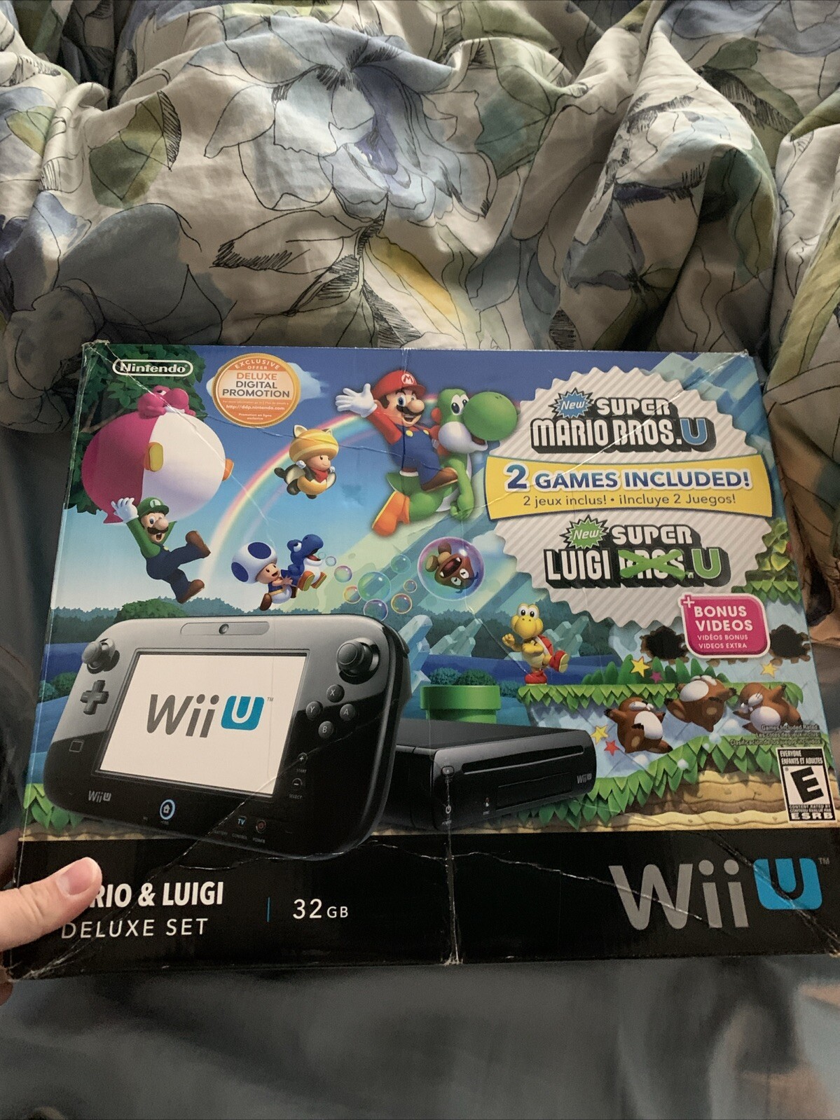 Nintendo Wii U Mario & Luigi Premium Pack 32GB Black Handheld System