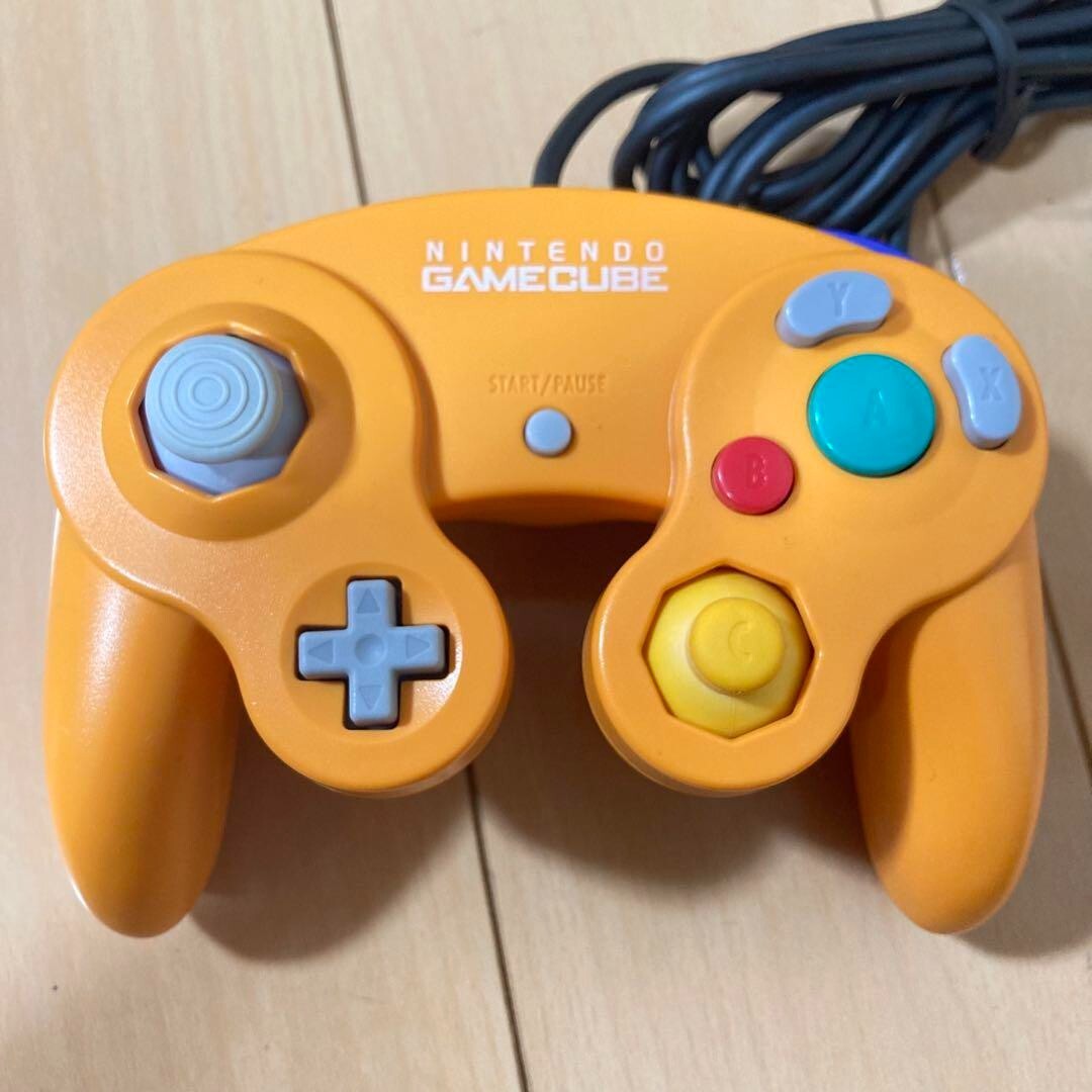 Nintendo Gamecube Orange Console Enjoy DOL-001 JP For Japan Game GC System 3052