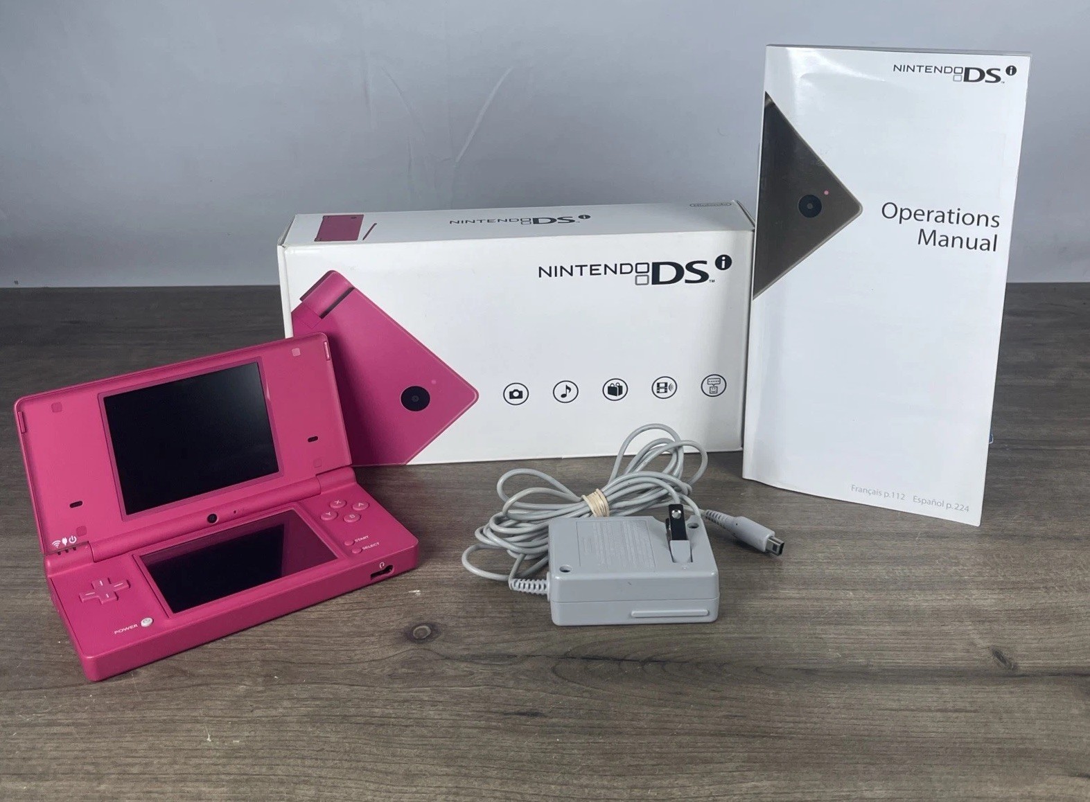 🔥Pink Nintendo DSi CIB – Authentic (Read Discription) Tested Works