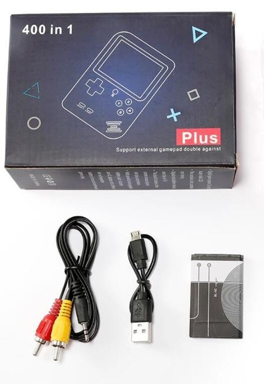 Game Box – Hand Held RetroGame System, Clear 400 Games In 1 Brand new FREE SHIP