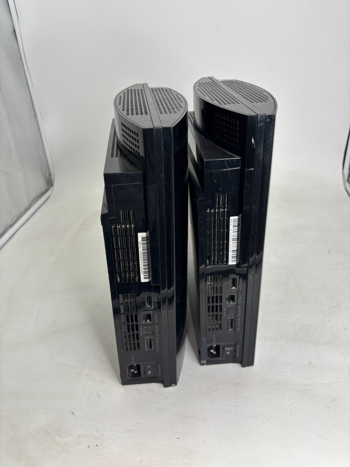 Lot Of 2 Sony PlayStation 3 Backwards Compatible As For Parts CECHC03 CECHE01