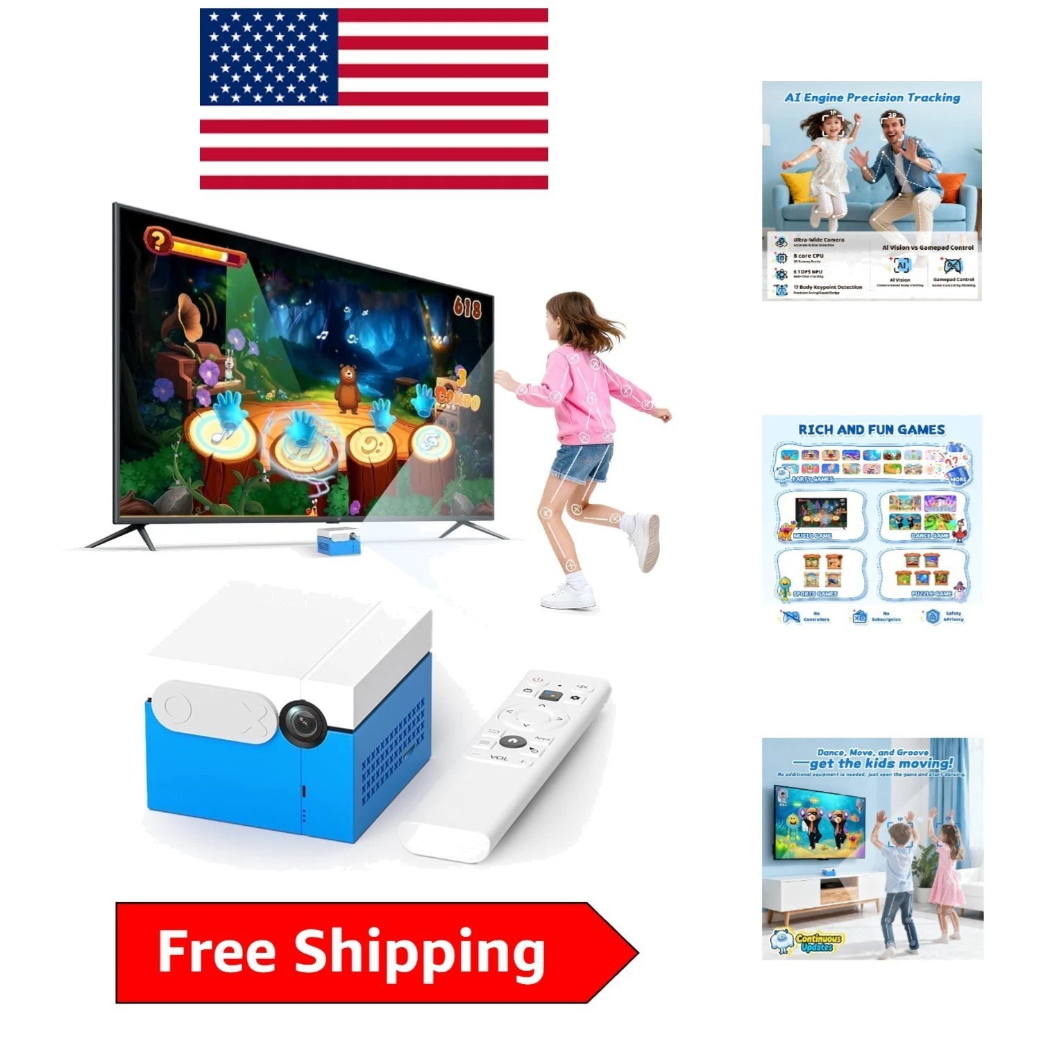 Dynamic MotionX Game System: 41 Updated Games for Indoor Family Adventures