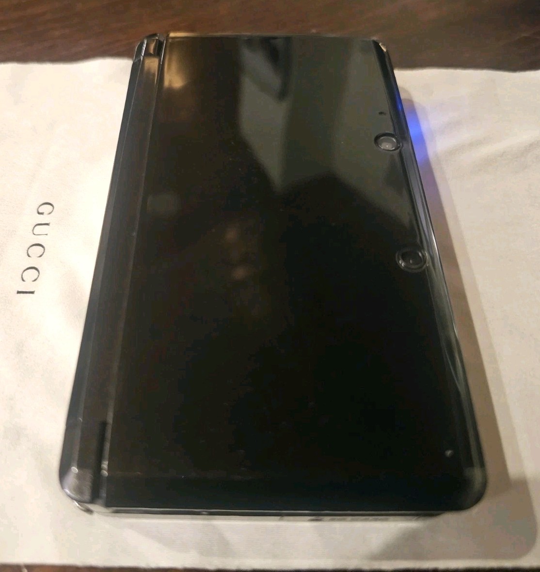 ​MINT Nintendo 3DS Cosmo Black -No Hinge Wobble – Day 1 Screen Protectors -ADULT
