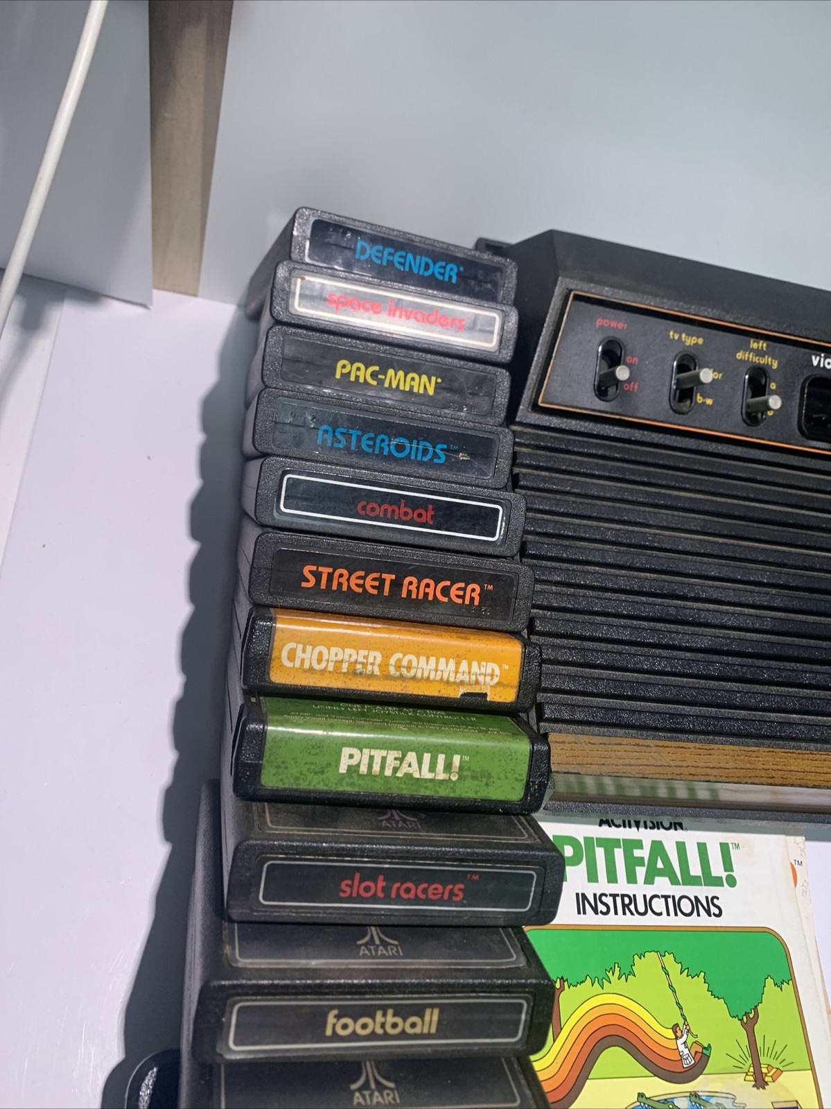 Atari CX2600 ‘Heavy Sixer’ Six Switch Console Sunnyvale RARE 2600 WORKING