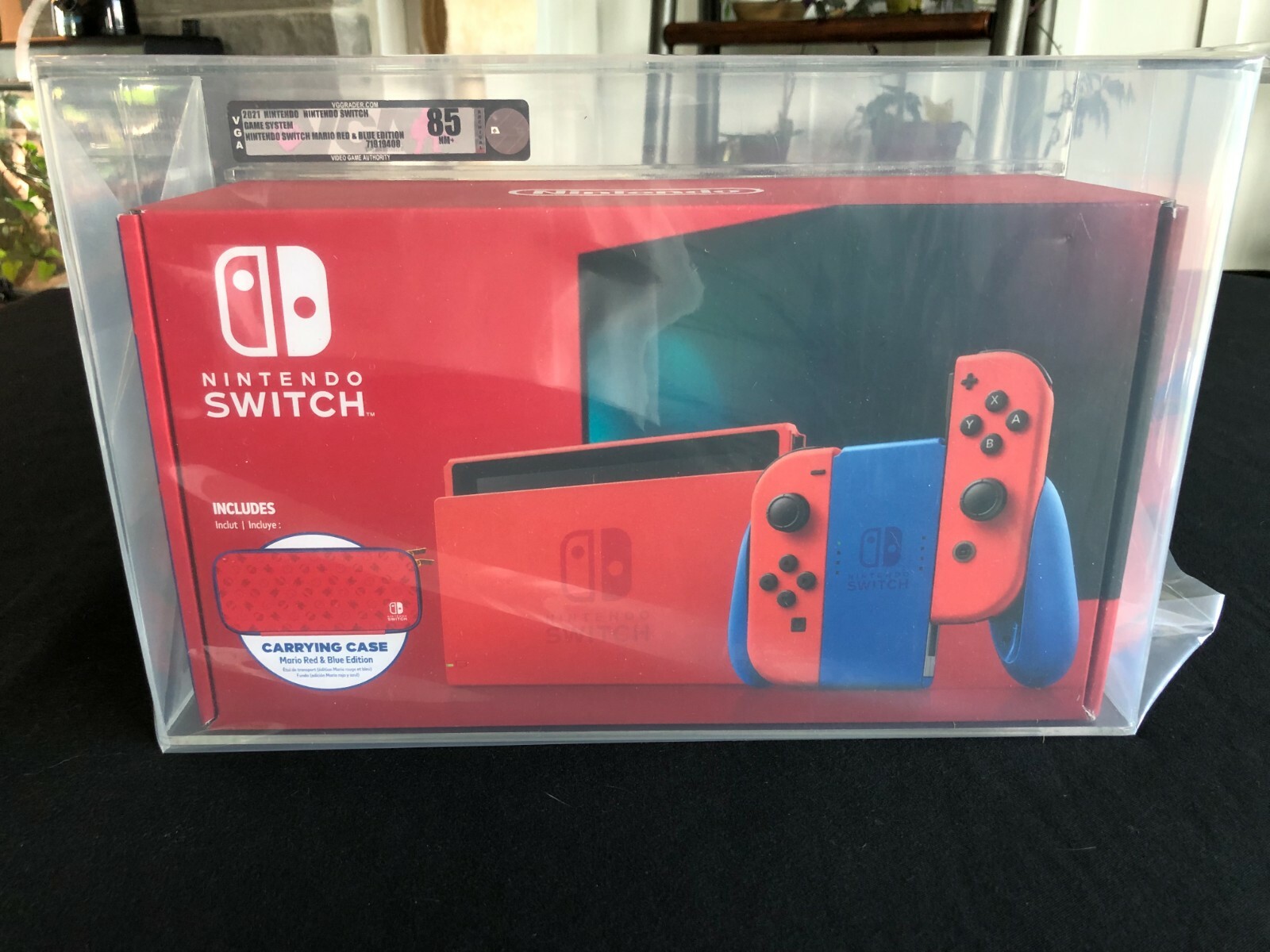 Nintendo Switch Mario Red & Blue Edition Console, New, Graded VGA 85 NM+