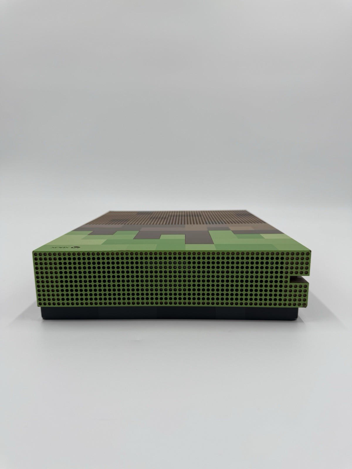 Microsoft Xbox One S Minecraft Limited Edition Bundle 1TB Green & Brown Console