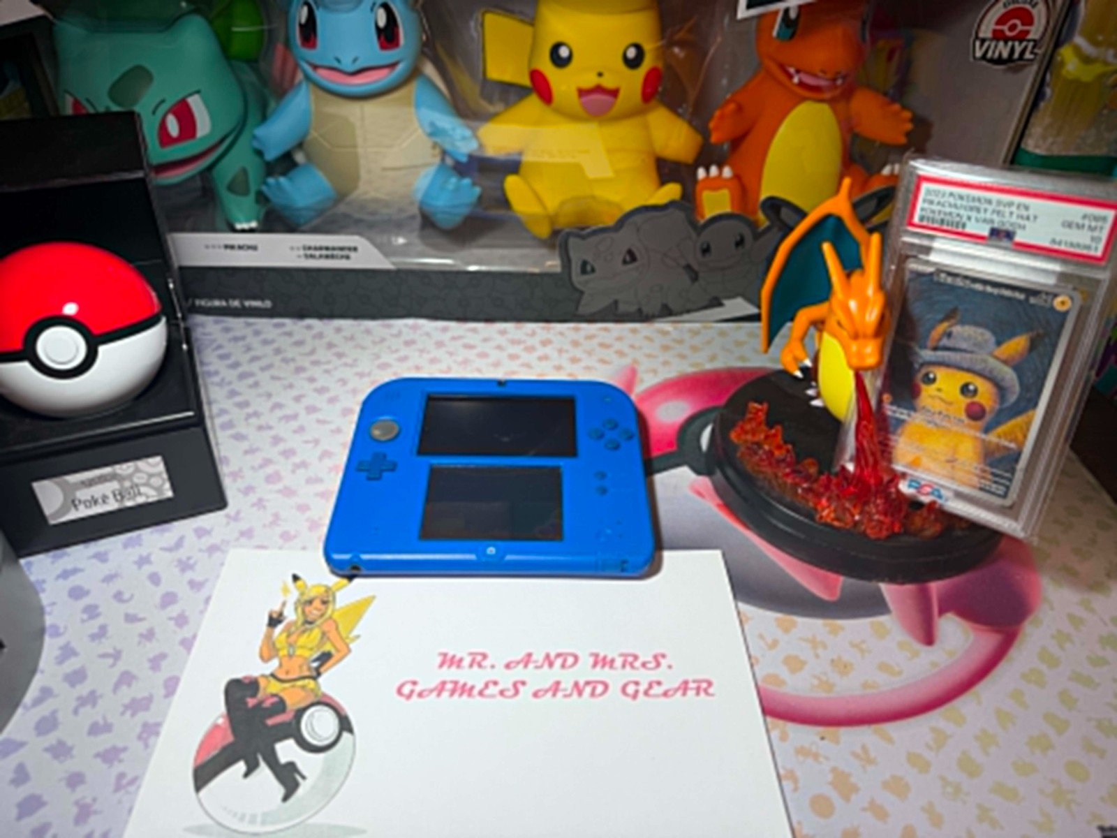 Nintendo 2DS Launch Edition Blue and Black Handheld System – Blue/Black Used