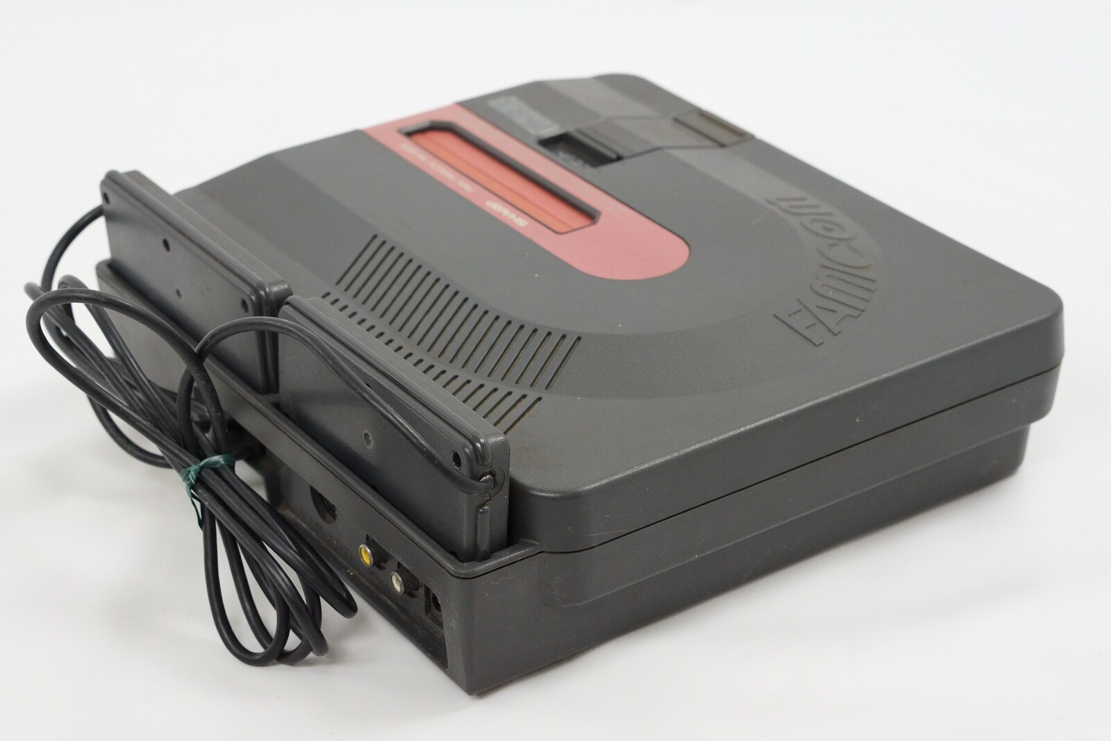 TWIN FAMICOM Console SHARP AN-500B Tested System FREE SHIPPING Game 616182