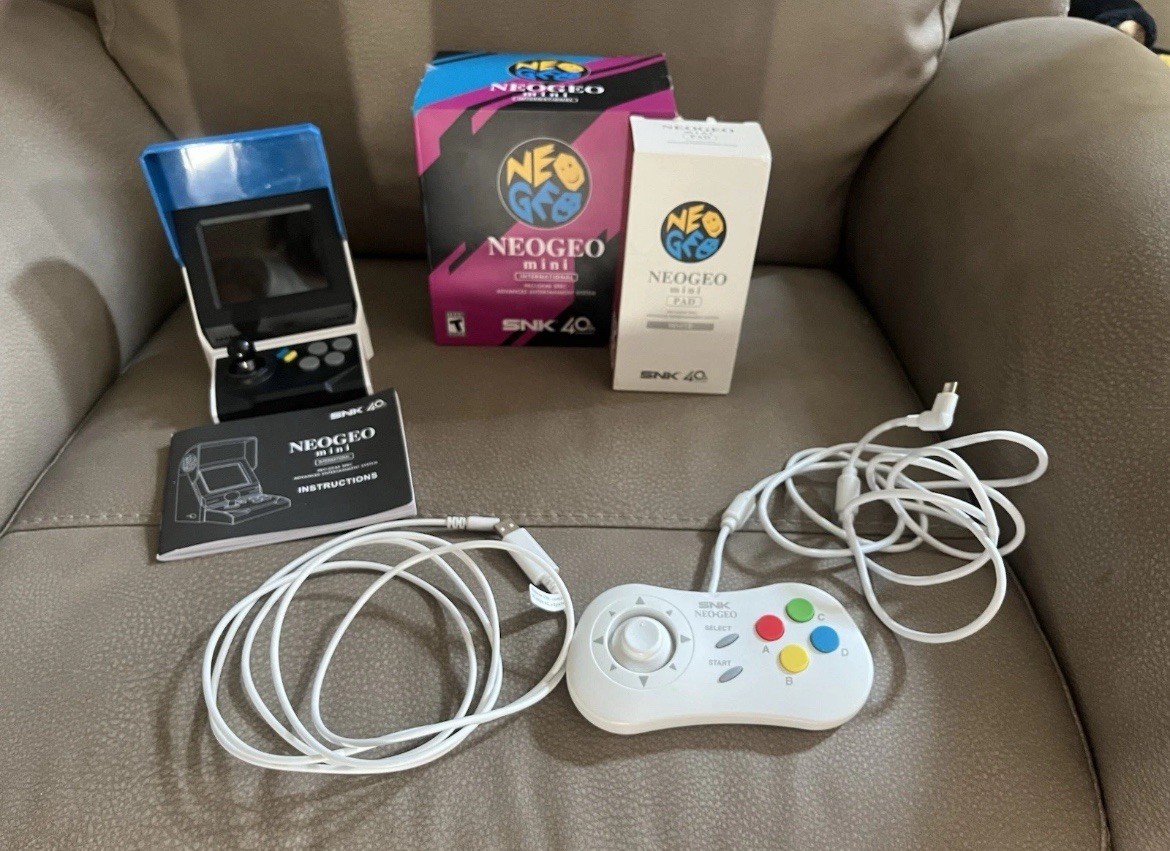 NEO GEO Mini International Classic Edition SNK 40th Anniversary – New Open Box