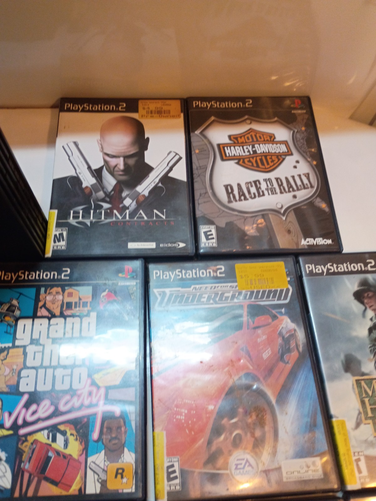 Sony PlayStation 2 Bundle SCPH-30001 With 12 Games Two Remotes 2 Cords WORKING