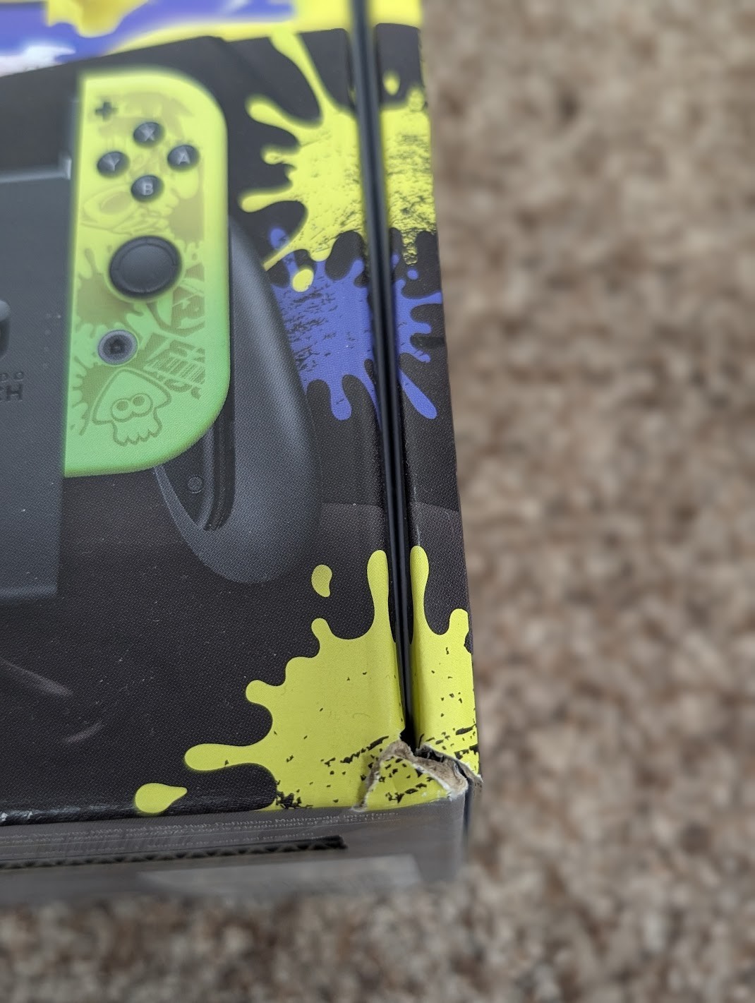 Nintendo Switch (OLED Model) US NTSC Splatoon 3 Edition Console NEW w/ Bonus Ad