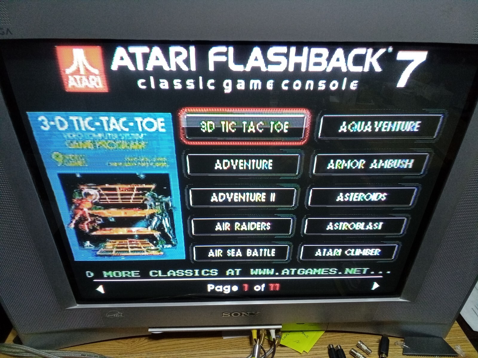 Atari Flashback 7 Deluxe Console Complete w/ Box Manual 4 Controllers 101 Games