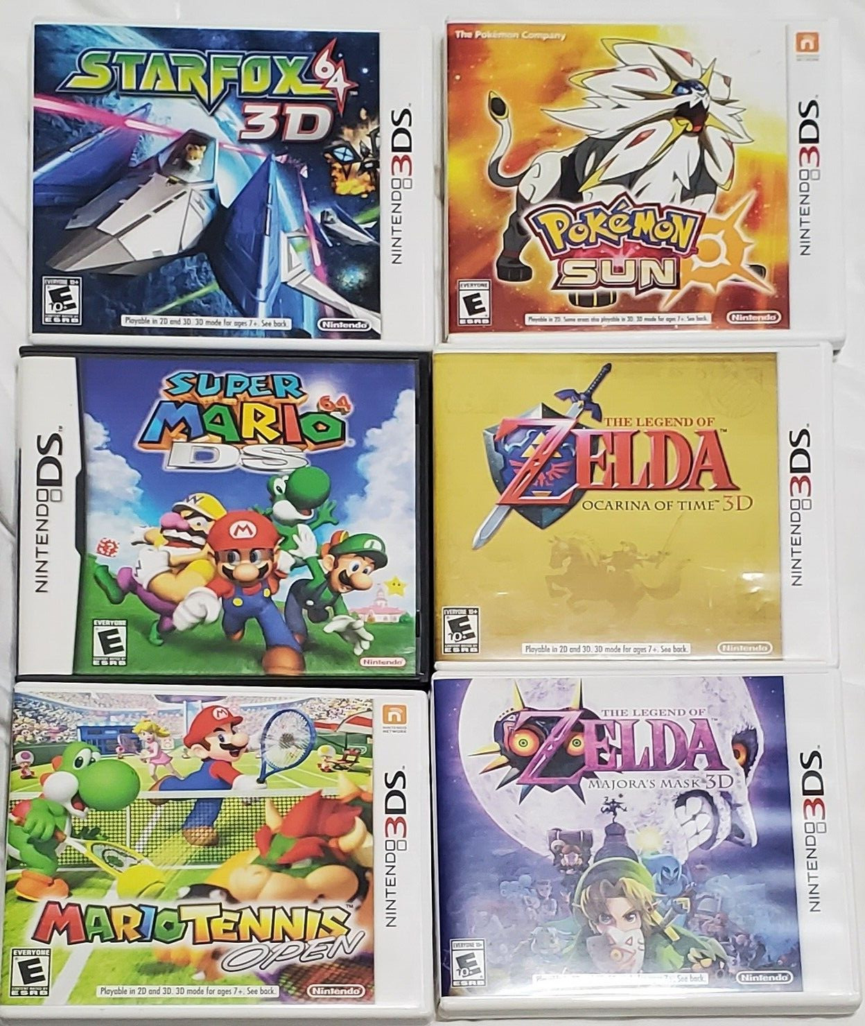 Nintendo 3DS Handheld System – Flame Red With Pokemon, Zelda, Original Packaging