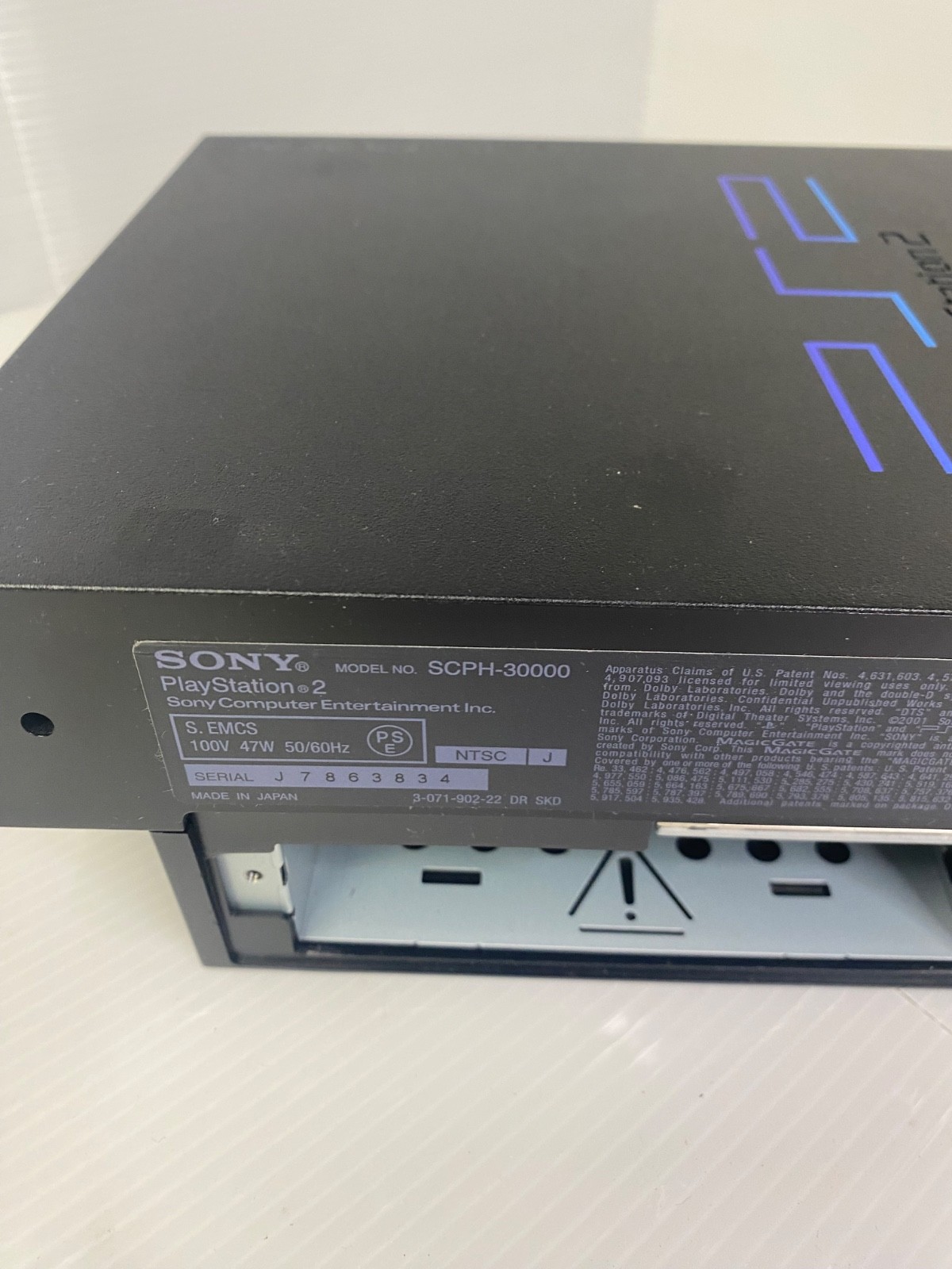 Sony PlayStation 2 SCPH-30000 console only Japan Region lock JAPANESE Games Only