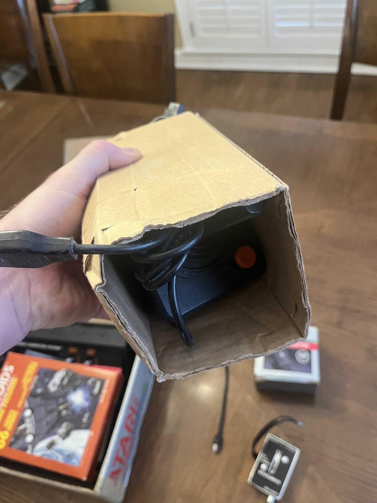 atari 2600 VADER console IN BOX! W Asteroids!
