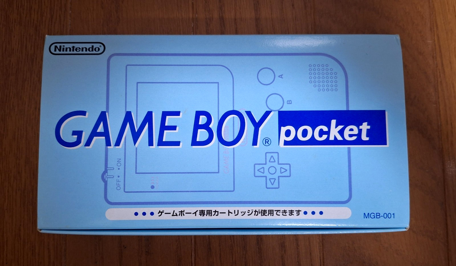 Gameboy Pocket Ice Blue Console *SUPER MINT – HOLY GRAIL* Authentic from Japan