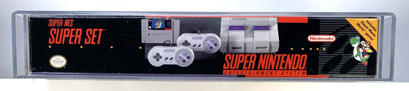 Super Nintendo Entertainment System SNES Console Super Mario World New VGA Q 85
