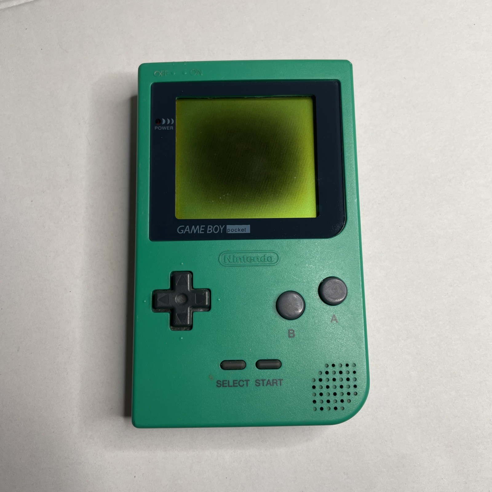 Nintendo GameBoy Pocket – Green GBP MGB-001 For Parts Or Repair
