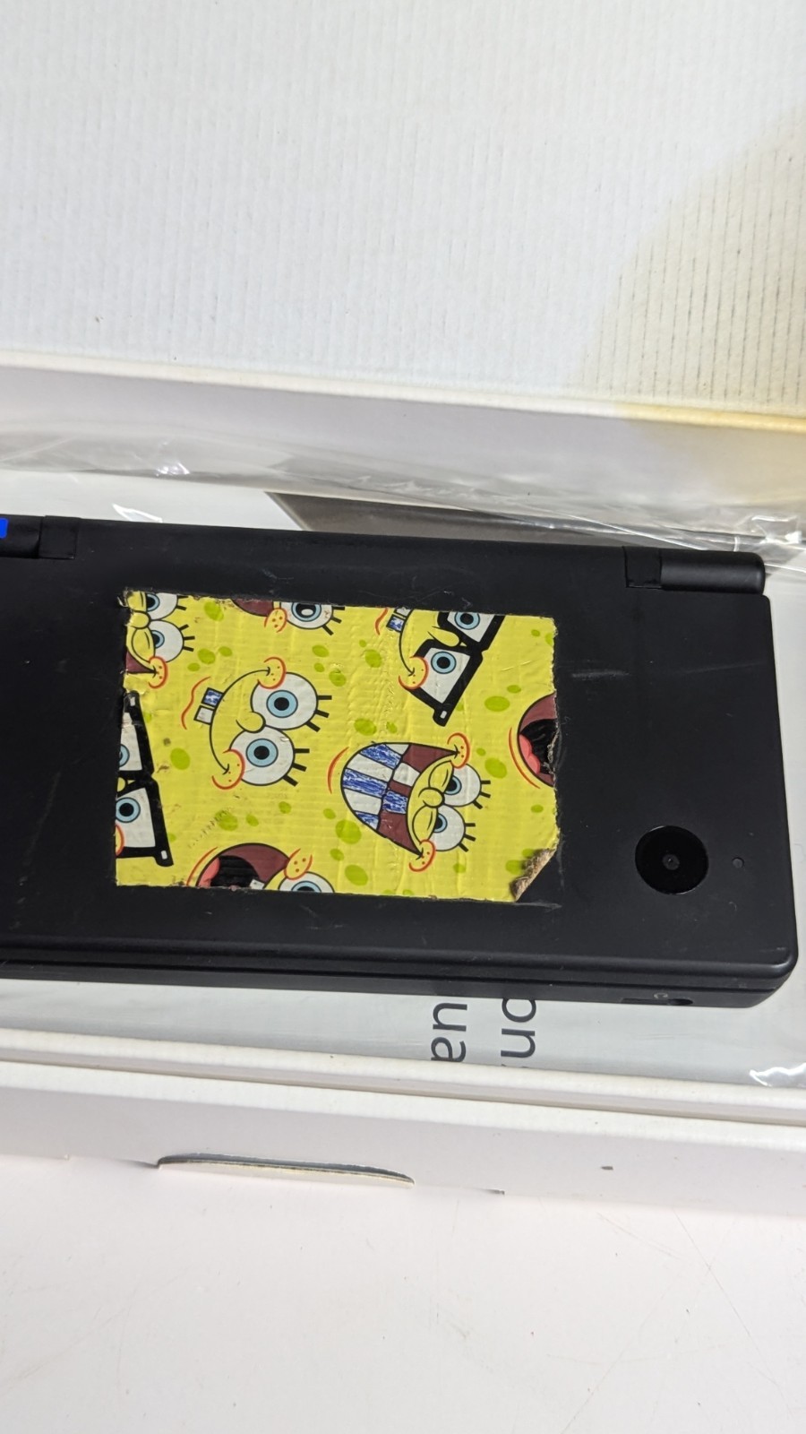 Nintendo DSi Black Handheld Console Bundle – Tested With Charger Stylus + Games