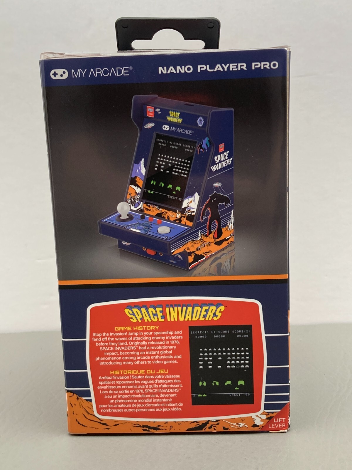 My Arcade Space Invaders Nano Player Pro 4.8″ Fully Playable Portable Mini Game
